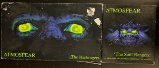Atmosfear The Harbingers Vhs Vcr Board Game 1995 W/ The Soul Rangers Expansion