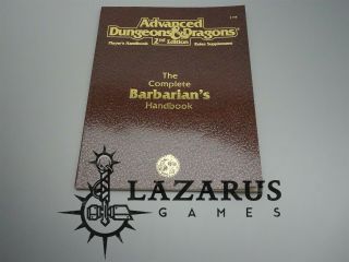 Advanced Dungeons & Dragons 2nd Ed: The Complete Barbarian 