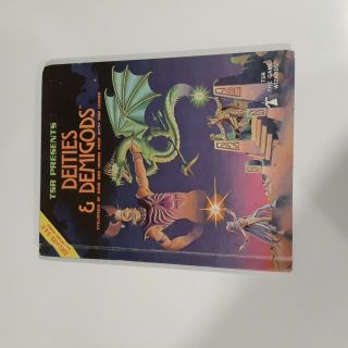 Advanced Dungeons & Dragons - Deities And Demigods 128 Page