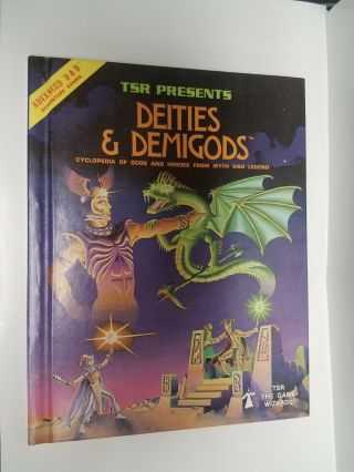 Advanced Dungeons And Dragons Deities & Demigods 1980