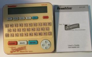 Franklin Scr - 226 The Offical Scrabble Players Dictionary.