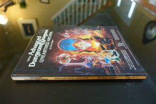 1985 TSR AD&D UNEARTHED ARCANA 2017 // TRUE 1ST PRINTING // NM - 2