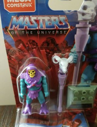 Mega Construx Masters Of The Universe Skeletor In Hand