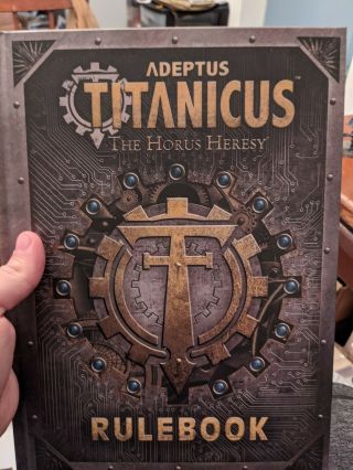 Games Workshop Adeptus Titanicus Rules And Templates Set