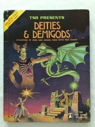Ad&d Deities & Demigods (1980) (128 Pages) - Celebrate 40 Years