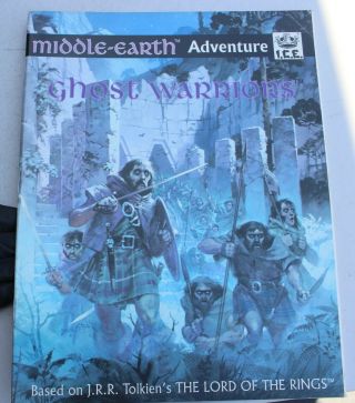 1st Edition Lord Of The Rings Merp Ghost Warrior Role Playing Middle Earth 8016