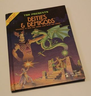 Tsr Advanced Dungeons & Dragons Deities & Demigods Rare Vintage 1980