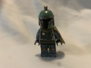 Lego Star Wars Boba Fett Minifigure Keychain Bag/backpack Charm