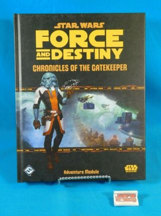 Star Wars Force And Destiny Rpg Chronicles Of The Gatekeeper Adventure Module