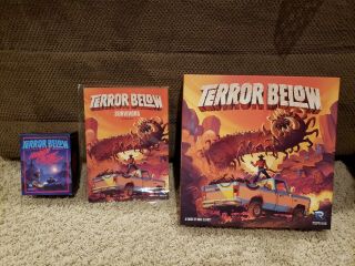 Terror Below: Board Game.  Kickstarter " All - In " Edition.