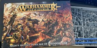 Warhammer Age Of Sigmar Starter Set.  Open Box,  Nos