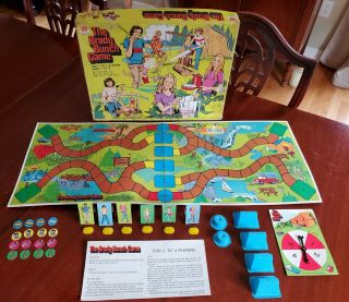 1973 The Brady Bunch Board Game Camping Paramount Pictures Corp.  Whitman Vguc
