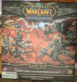 World Of Warcraft Miniatures Game Deluxe Edition Core Set Content Factory