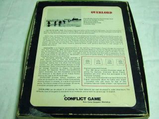 Conflict Games 1977 - OVERLORD - The Normandy Campaign Game (PUNCHED) 2