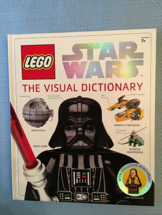 Lego Clone Star Wars Visual Dictionary With Exclusive Luke Skywalker Minifig