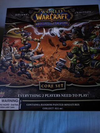 World Of Warcraft Core Set Deluxe Edition Miniatures Game