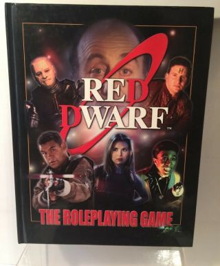 Deep 7 Sci - Fi Rpg Red Dwarf - The Roleplaying Game Hardcover