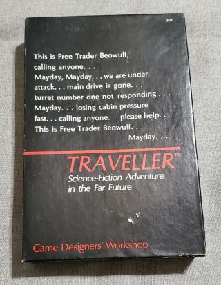 Traveller Science - Fiction Adventure In The Far Future Gdw Rpg Box Set 301