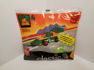 Vintage Lego 1995 Classic Mcdonalds Happy Meal Toy 4 Race Car