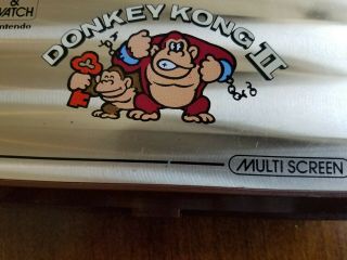 Nintendo Donkey Kong II 2 - Game And Watch Multiscreen 1983 - 2