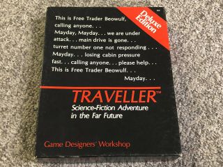 Traveller Deluxe Edition Box Set (no Map),  Book 4 Mercenary Book 5 High Guard,