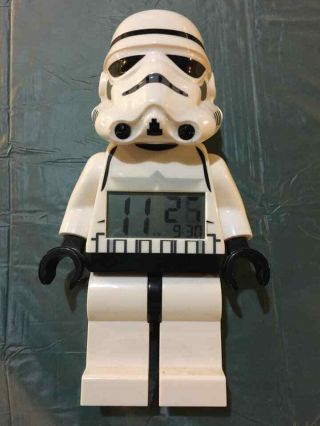 Lego Star Wars Minifigure Storm Trooper Clock