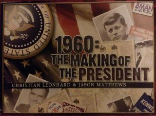 1960: The Making Of A President Game,  Z - Man Games Vg