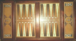 1986 Franklin King Arthur Excalibur Backgammon Board Only - No Coins