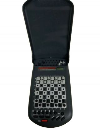Electronic Travel Chess Pocket Computer Saitek Kasparov Portable Model 122b Euc