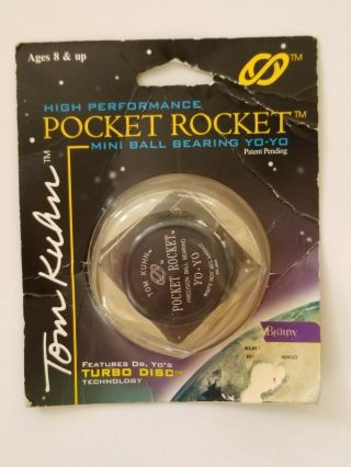 Pocket Rocket By Tom Kuhn 1999 Patent Pending Packaging Mini Yo - Yo Nip