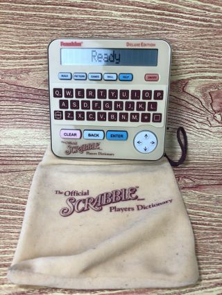 Franklin Electronic Official Scrabble Players Dictionary Scr - 228
