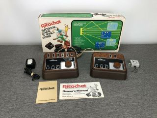 Vintage Ricochet Electronic Color Tv Game Center Model Mt1a