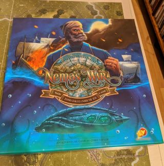Nemo’s War Second Edition Board Game With 3 Expansions