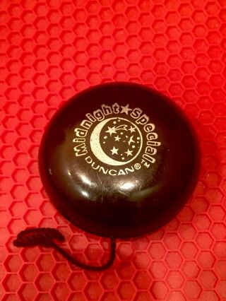Rare Classic Duncan Midnight Special Yo Yo With Extra String
