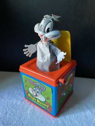 Mattel Bugs Bunny In The Music Box 1976 Warner Bros.  Inc.  Great Cond &