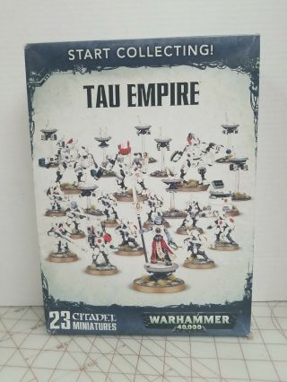 Warhammer 40k Tau Empire Start Collecting Open Box