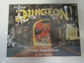 Ral Partha Tsr The Dungeon Miniatures And Game Supplement