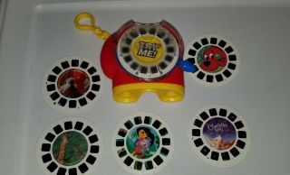 Fisher Price View - Master Mattel 74332 Red / Yellow & 15 Reels Dora Clifford