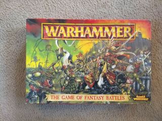 Warhammer Game Of Fantasy Battles Boxed Set 1996 Games Workshop 0110 N/c