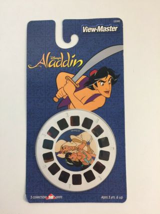 Mattel View - Master Disney Aladdin 3d Reels 1999