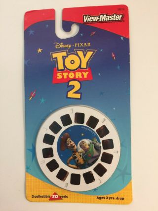 Mattel View - Master Disney Toy Story 2 3d Reels 1999