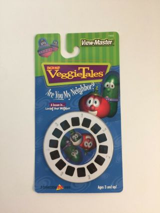 Mattel View - Master Veggie Tales Are You My Neighbor 3d Reels 2000
