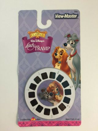 Mattel View - Master Disney Lady And The Tramp 3d Reels 1998