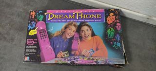 Electronic Dream Phone Board Game Milton Bradley 1991 Great Missing 2 Card