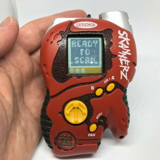 Radica Skannerz Zendra Tribe Red Handheld Device Barcode Monster Scanner Toy