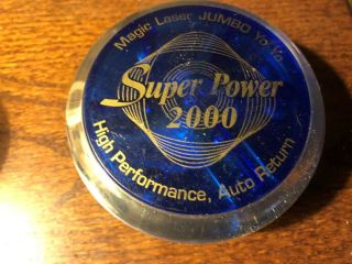 Power 2000 Magic Laser Jumbo Yo Yo High Performance Auto Return