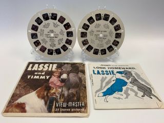 Lassie And Timmy Kids Dog Tv Show View Master Reel Viewmaster Vintage Reels