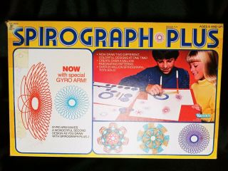 Spirograph Plus Vintage 1986 By Kenner