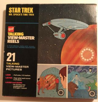 Gaf Talking View - Master Reels Star Trek An Nbc Tv Series Box Set 1973 Complete