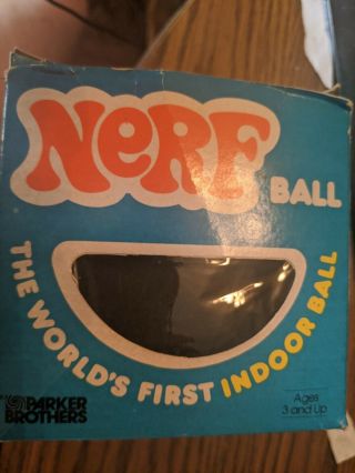 Nerf Ball Green 1978 Parker Brothers No.  95